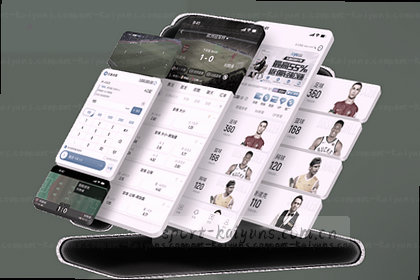 赛事数据图表服务视觉展示